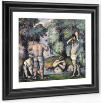The Five Bathers By Paul Cezanne Fine Art Print