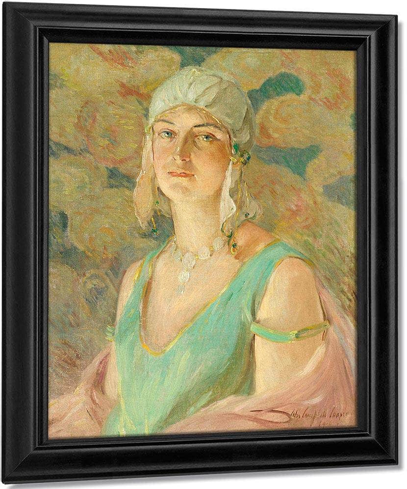 The Flapper Girl By Colin Campbell Cooper Fine Art Print