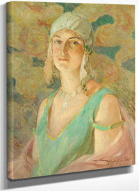 The Flapper Girl By Colin Campbell Cooper Fine Art Print