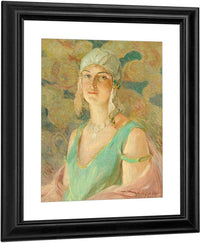 The Flapper Girl By Colin Campbell Cooper Fine Art Print