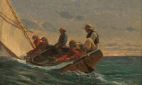 The Flirt By Winslow Homer Fine Art Print