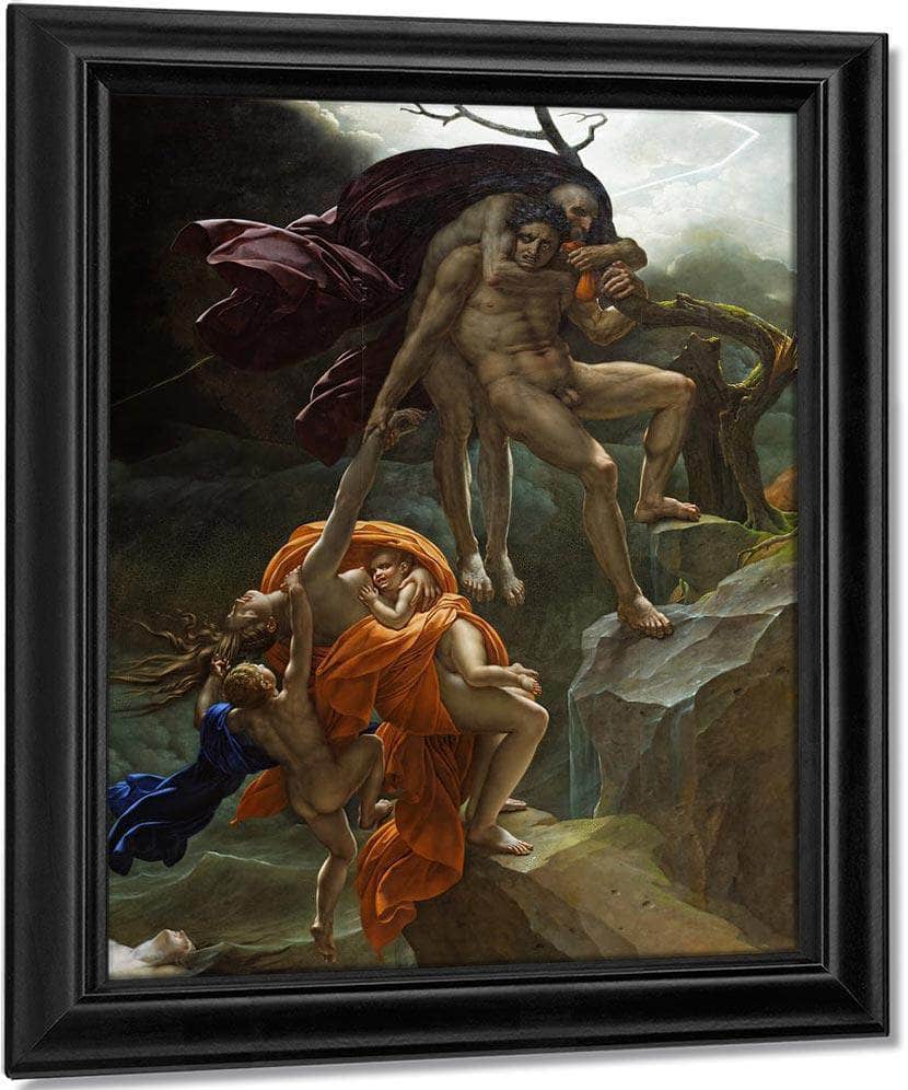 The Flood 1806 By Anne Louis Girodet Fine Art Print