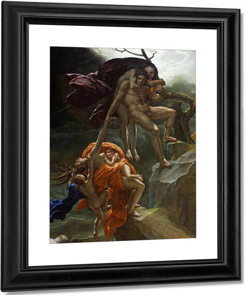 The Flood 1806 By Anne Louis Girodet Fine Art Print
