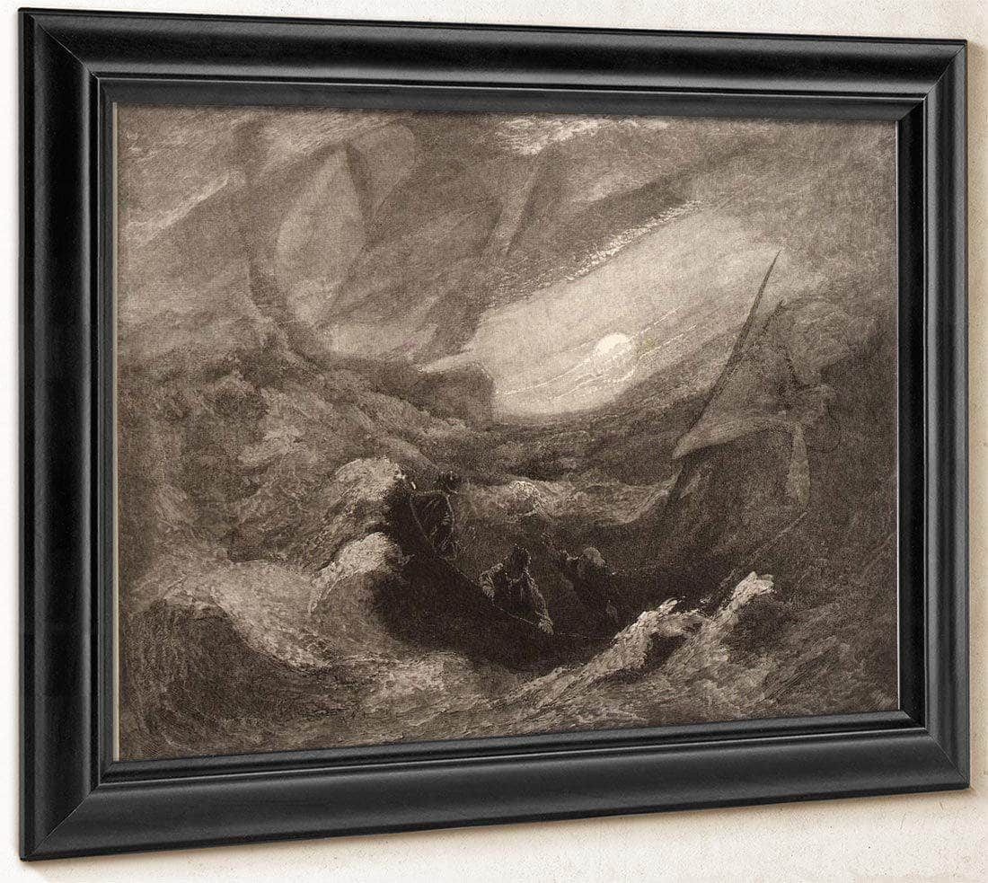 The Flying Dutchman By Albert Pinkhamryder Fine Art Print