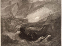 The Flying Dutchman By Albert Pinkhamryder Fine Art Print