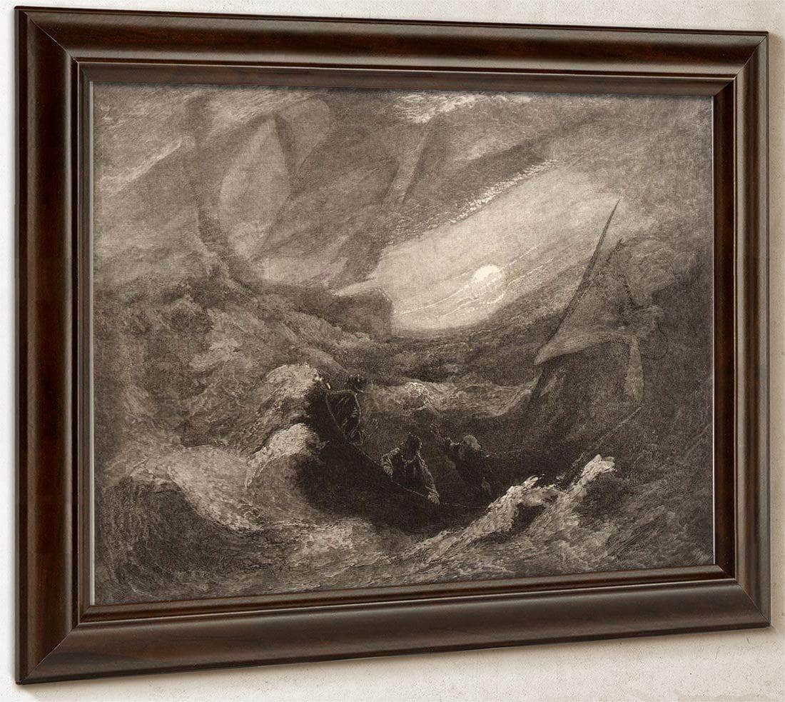 The Flying Dutchman By Albert Pinkhamryder Fine Art Print