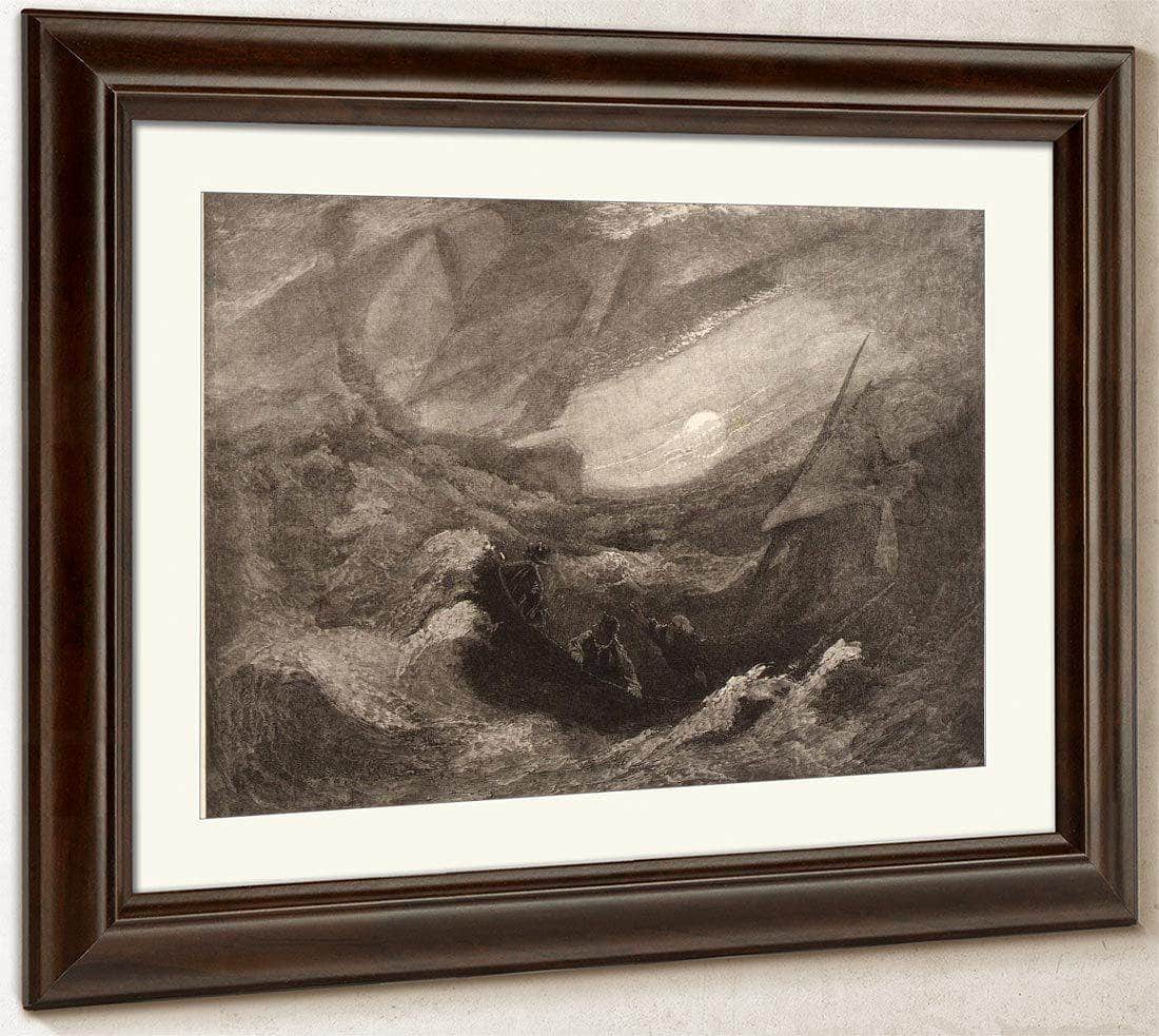 The Flying Dutchman By Albert Pinkhamryder Fine Art Print