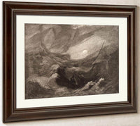 The Flying Dutchman By Albert Pinkhamryder Fine Art Print