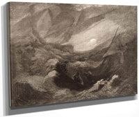 The Flying Dutchman By Albert Pinkhamryder Fine Art Print