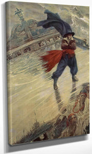 The Flying Dutchman By Howard Pyle Fine Art Print