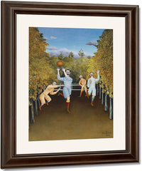 The Football Players By Henri Julien Felix Rousseau Fine Art Print