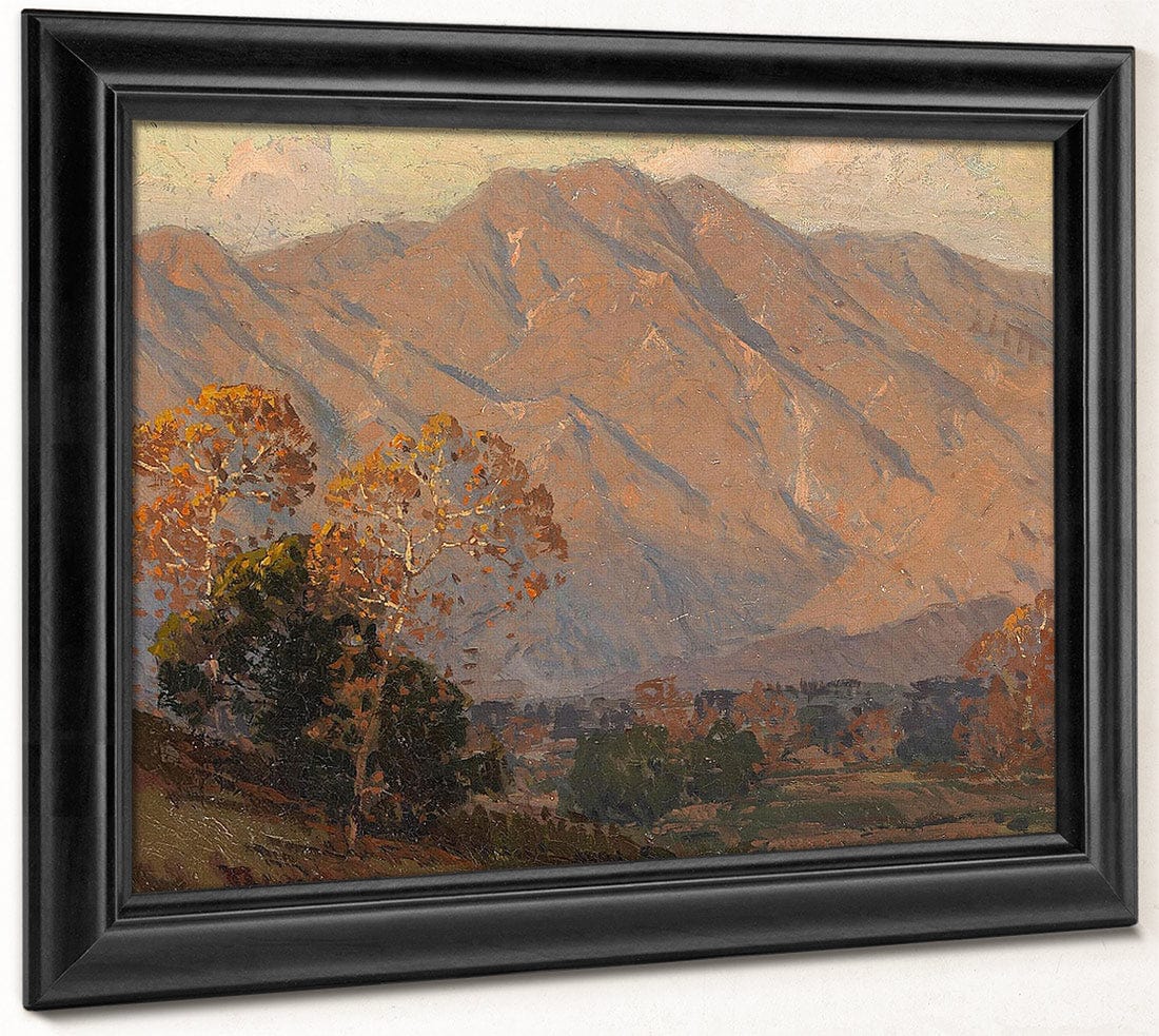 The Foothills Of Pasadena By Edgar Payne Fine Art Print