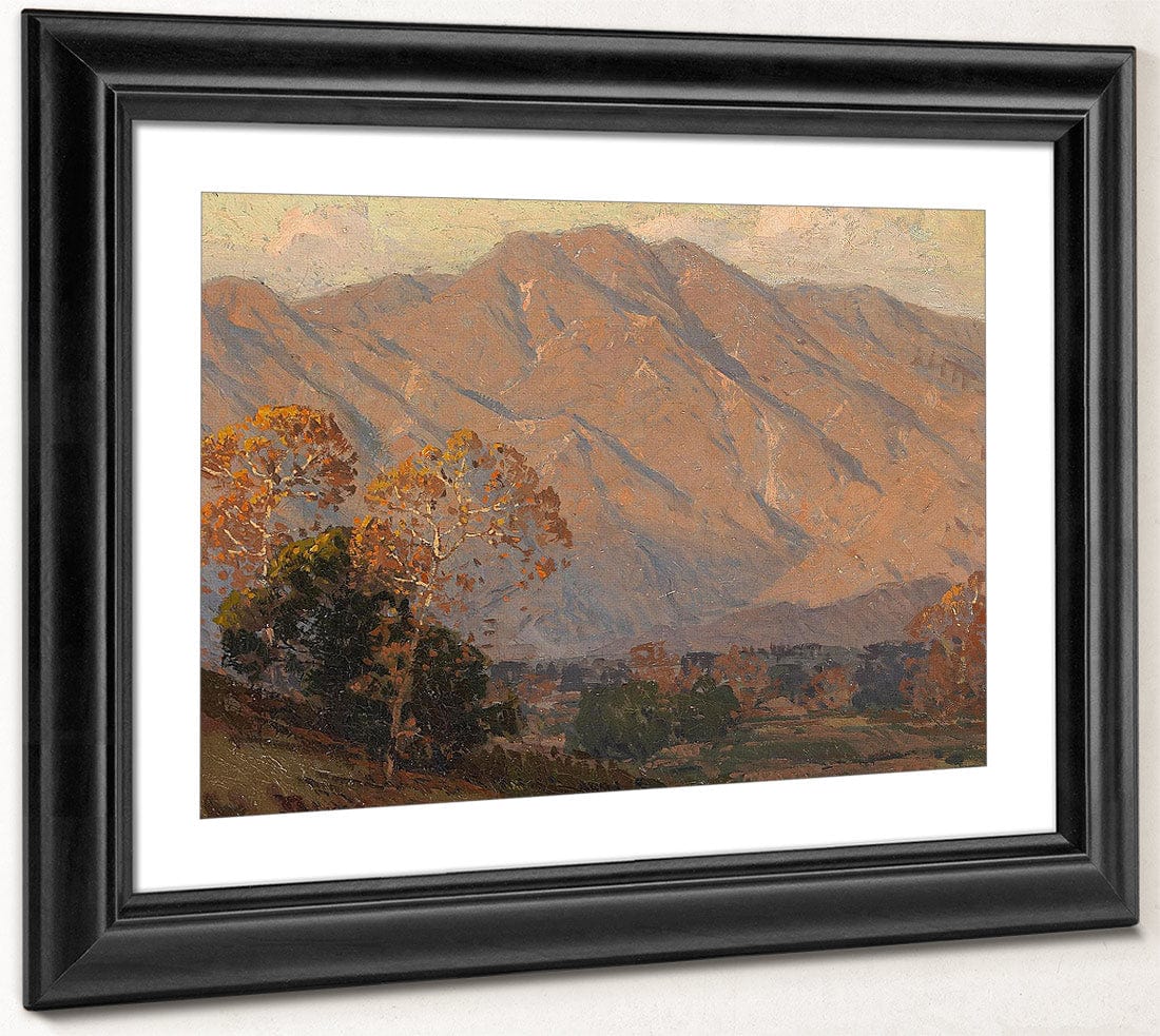 The Foothills Of Pasadena By Edgar Payne Fine Art Print