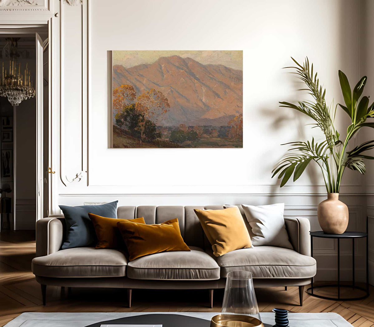 The Foothills Of Pasadena By Edgar Payne Fine Art Print
