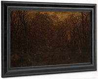 The Forest In Winter At Sunset 1867 By Theodore Rousseau Fine Art Print