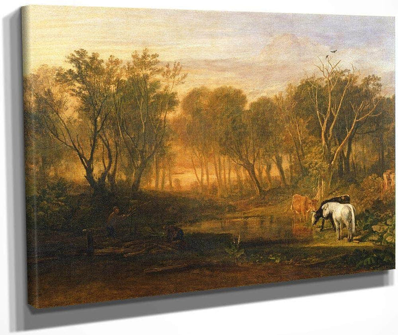 The Forest Of Bere By Joseph Mallord William Turner Fine Art Print
