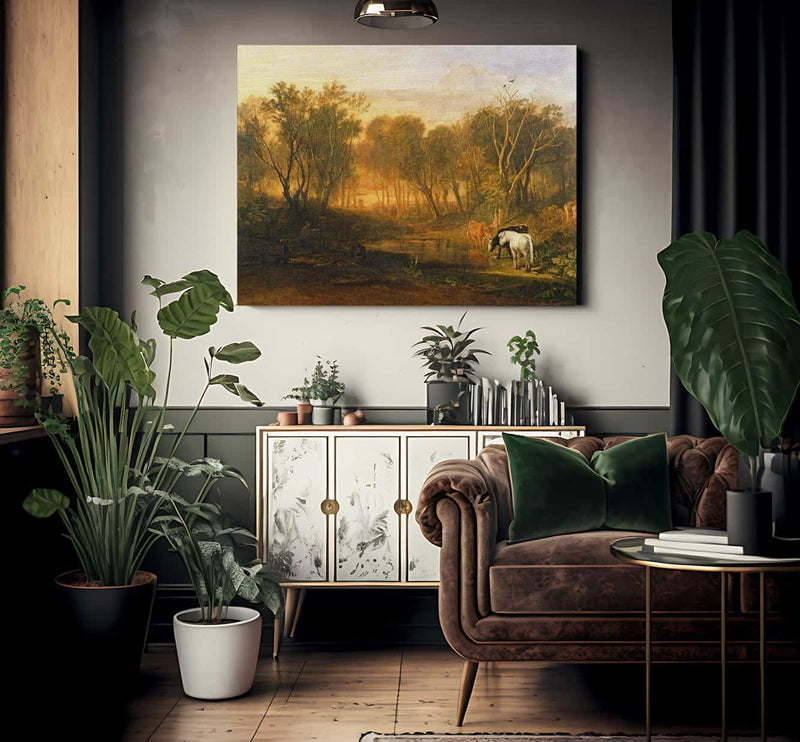 The Forest Of Bere By Joseph Mallord William Turner Fine Art Print