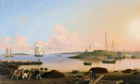 The Fort And Ten Pound Island Gloucester Mass By Fitz Henry Lane Fine Art Print