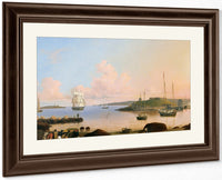 The Fort And Ten Pound Island Gloucester Mass By Fitz Henry Lane Fine Art Print