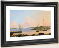 The Fort And Ten Pound Island Gloucester Mass By Fitz Henry Lane Fine Art Print