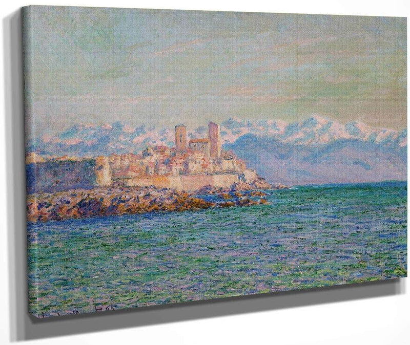 The Fort Of Antibes By Monet Claude Fine Art Print