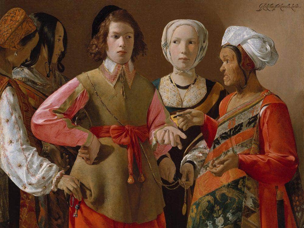The Fortune Teller 1639 By Georges De La Tour Fine Art Print