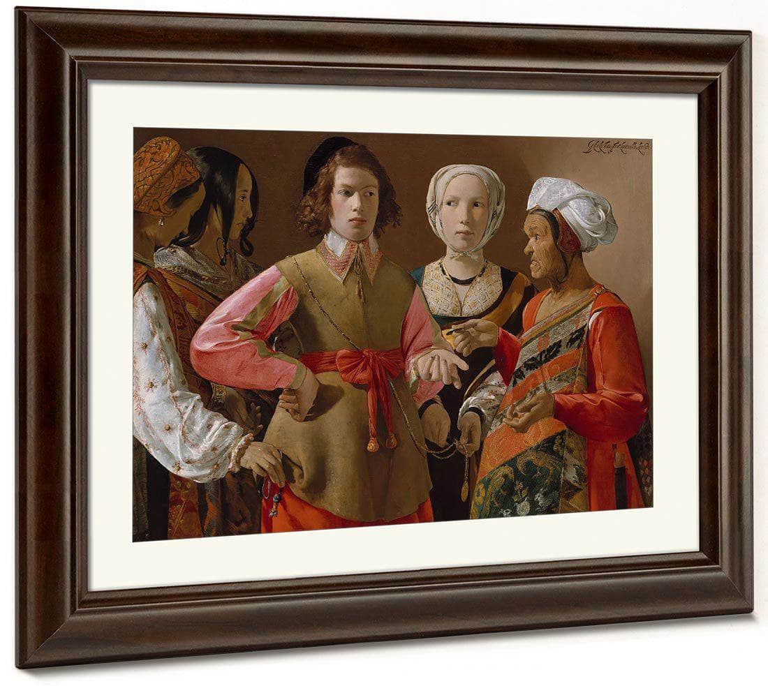The Fortune Teller 1639 By Georges De La Tour Fine Art Print