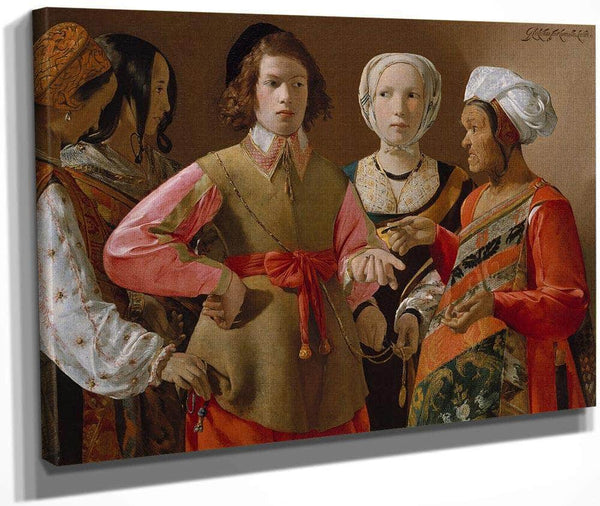 The Fortune Teller 1639 By Georges De La Tour Fine Art Print