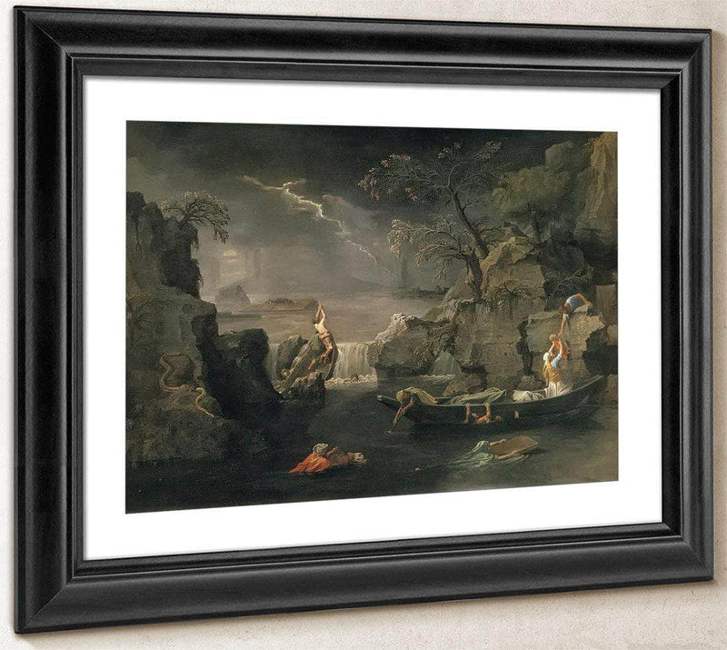 The Four Seasons Winter (The Deluge) By Nicholas Poussin Fine Art Print