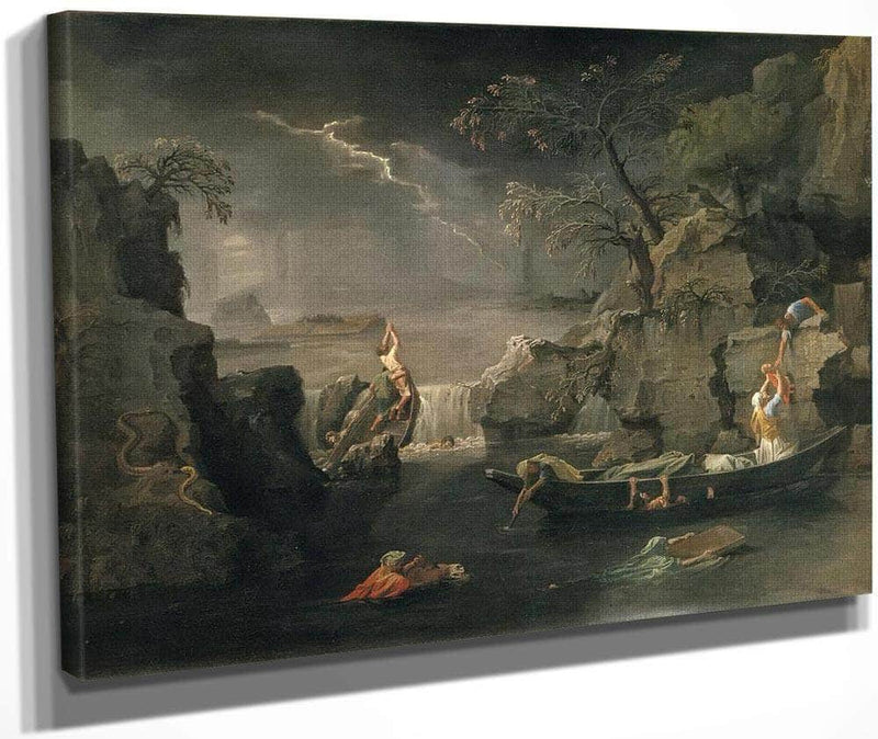 The Four Seasons Winter (The Deluge) By Nicholas Poussin Fine Art Print