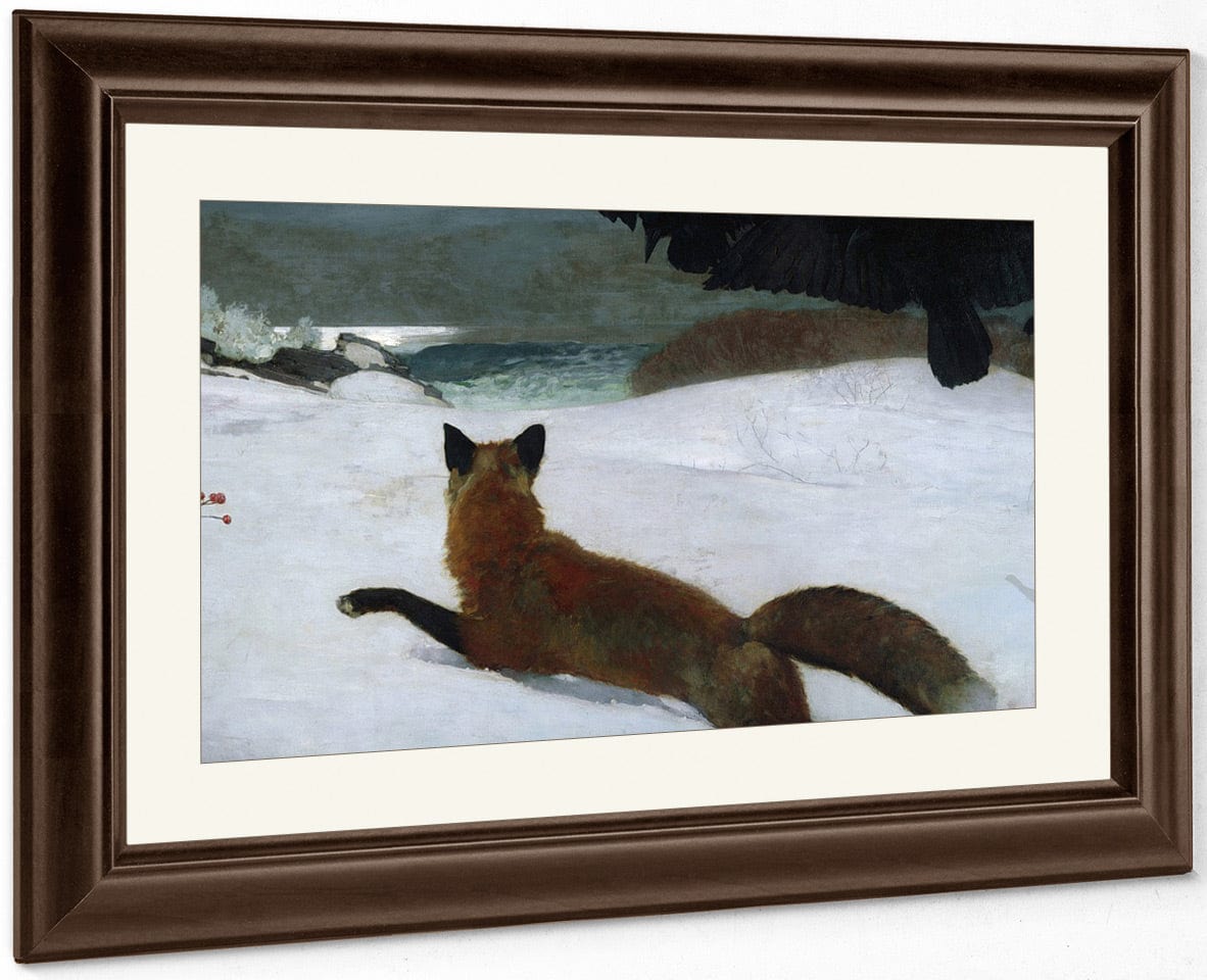The Fox Hunt By Winslow Homer Fine Art Print