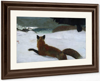 The Fox Hunt By Winslow Homer Fine Art Print