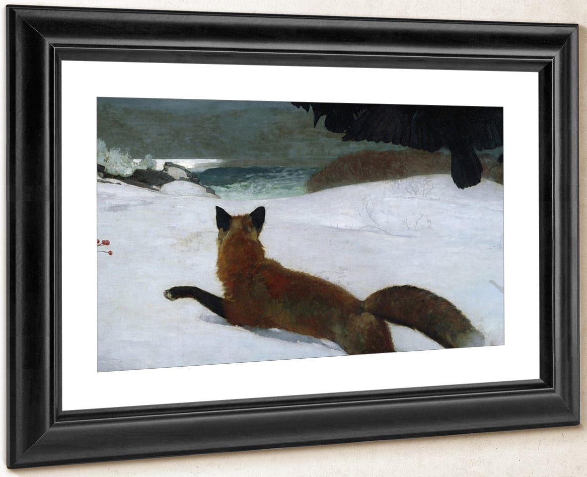 The Fox Hunt By Winslow Homer Fine Art Print