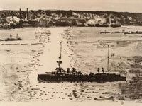 The French Cruiser By Childe Hassam Fine Art Print