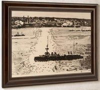 The French Cruiser By Childe Hassam Fine Art Print