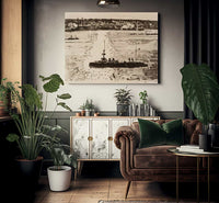 The French Cruiser By Childe Hassam Fine Art Print