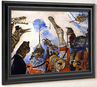 The Frightful Musicians By James Ensor Fine Art Print