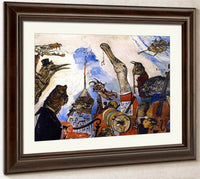 The Frightful Musicians By James Ensor Fine Art Print