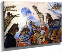 The Frightful Musicians By James Ensor Fine Art Print