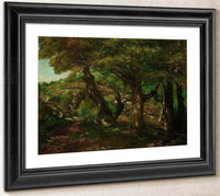 The Fringe Of The Forest By Gusave Courbet Fine Art Print