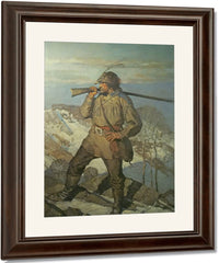 The Fronteirsman By NC Wyeth Fine Art Print
