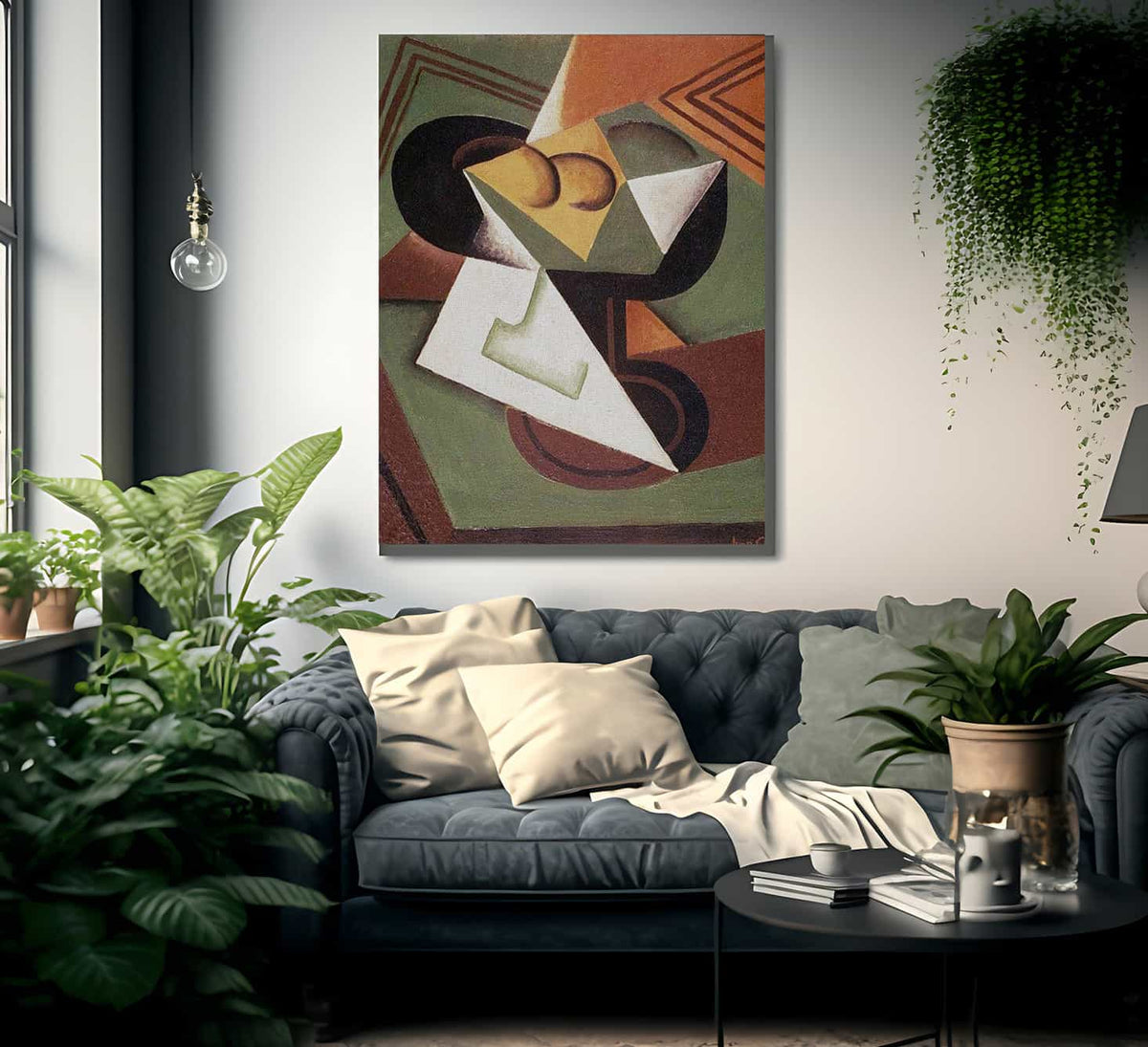 The Fruit Bowl By Juan Gris Fine Art Print