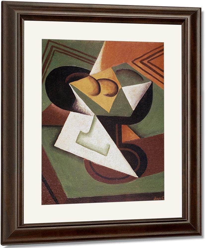The Fruit Bowl By Juan Gris Fine Art Print
