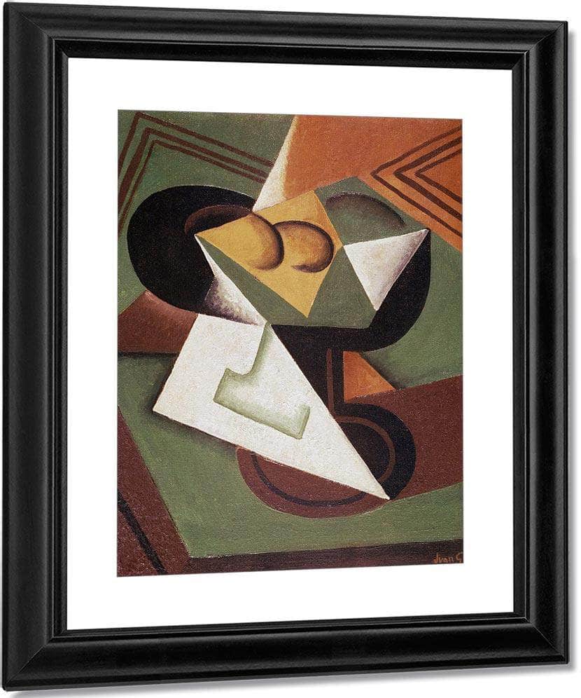 The Fruit Bowl By Juan Gris Fine Art Print