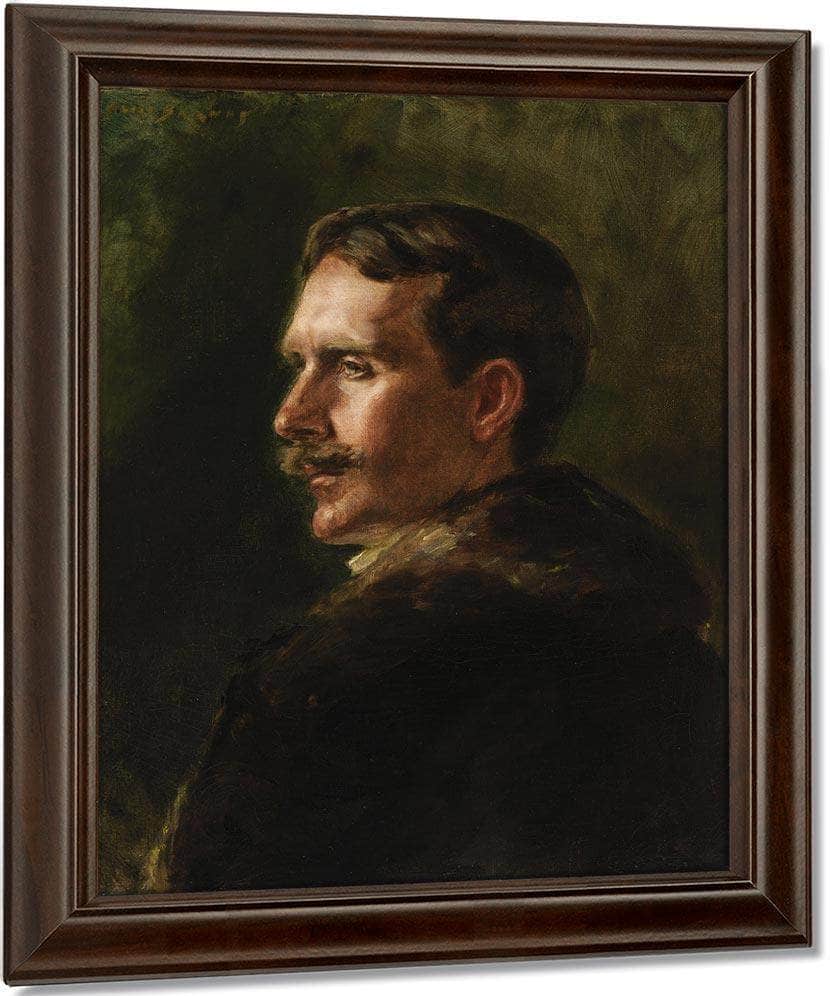 The Fur Coat By Alice Pike Barney Fine Art Print