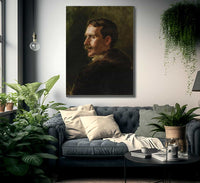 The Fur Coat By Alice Pike Barney Fine Art Print