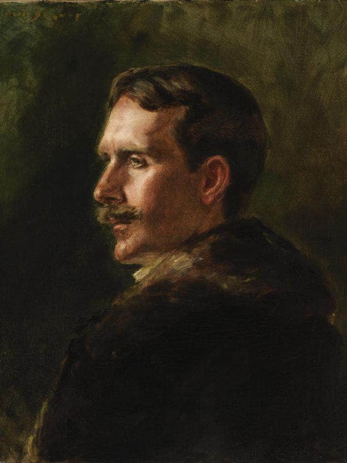 The Fur Coat By Alice Pike Barney Fine Art Print