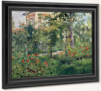 The Garden At Bellevue By Edouard Manet Fine Art Print