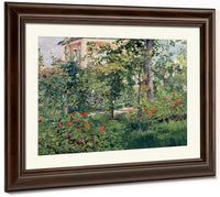 The Garden At Bellevue By Edouard Manet Fine Art Print