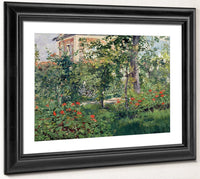 The Garden At Bellevue By Edouard Manet Fine Art Print